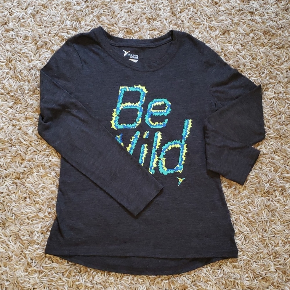 2 for 10! Girls Old Navy Go-Dry Sz 10-12 Top Shirt